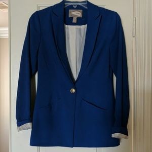 Brilliant Blue Blazer - Forever 21
